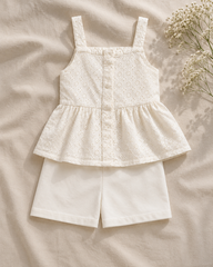 Ivory Bloom Co-Ord Set
