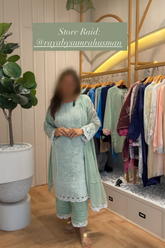 Three piece Chikan Kari set