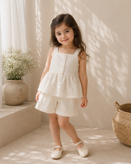 Ivory Bloom Co-Ord Set